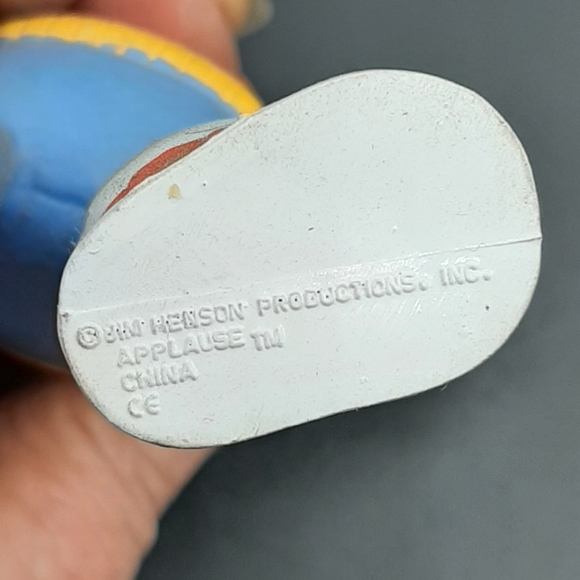 Jim Henson Productions Applause Sesame Street Ernie Bendable Figure Toy Vintage - Picture 7 of 7